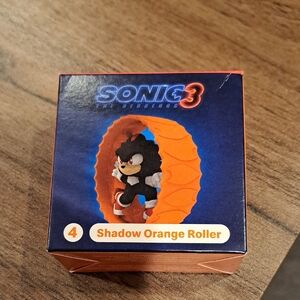 McDonald's Sonic 3 Shadow Orange Roller Toy